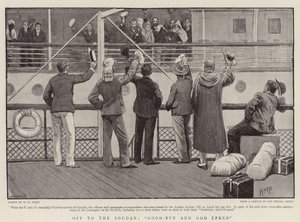 Off to the Soudan, Good-Bye and God Speed by Henry Marriott Paget